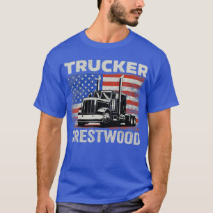 Camiseta Semi de turismo Kentucky KY de Crestwood atascado 
