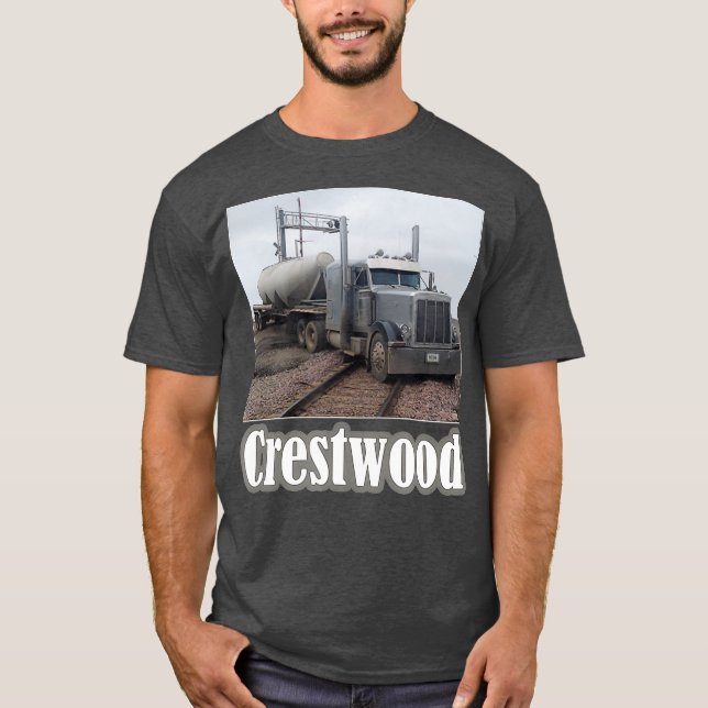 Camiseta Semi de turismo Kentucky KY de Crestwood atascado  (Anverso)