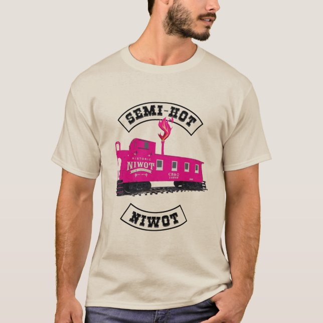 Camiseta Semi Hot Niwot para hombres (Anverso)