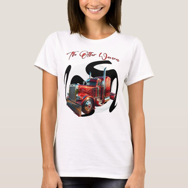 Camiseta Semi Truck La Otra Mujer (Anverso)