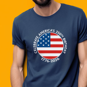Camiseta Semicentenario de América 1776-2026 Estados Unidos