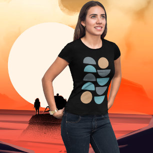 Camiseta Semicírculo mínimo de Boho