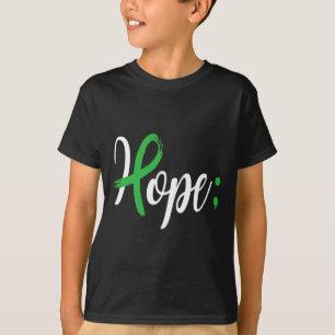 Camiseta Semicolón Apoyo Mes De Sensibilización Sobre La Sa
