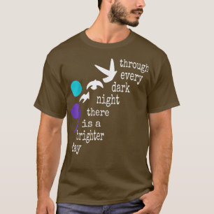 Camiseta Semicolón Cada Noche Oscura Hay Un Brig