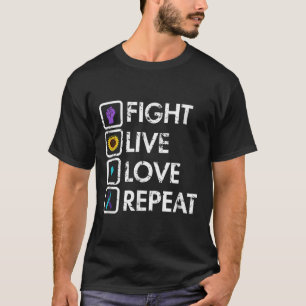 Camiseta Semicolón Esté Aquí Mañana Previo De Conciencia Su