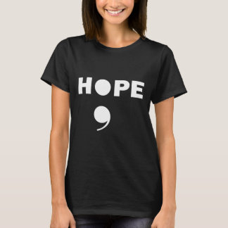 Camiseta Semicolón Sensibilización Sobre El Suicidio Para U
