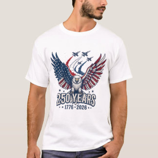 Camiseta Semicuincuentenario de EE. UU. 1776 2026,