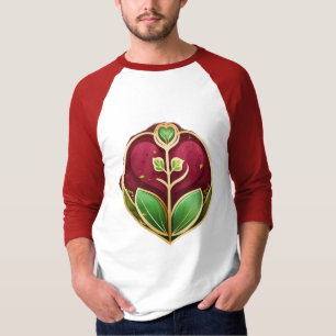 Camiseta Semilla de Despertar – Un Logotipo Delicado de Cre