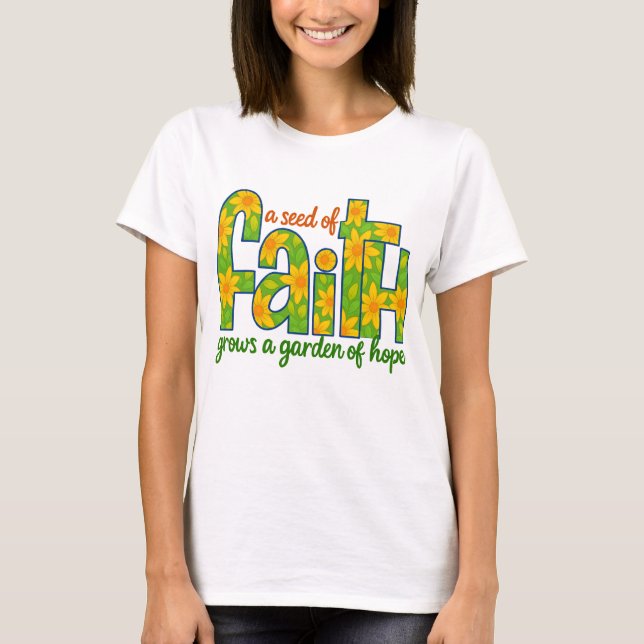 CAMISETA SEMILLA DE FE (Anverso)