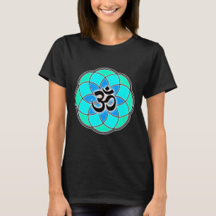Camiseta Semilla de la Vida Flor de Li Meditación Yoga Sign