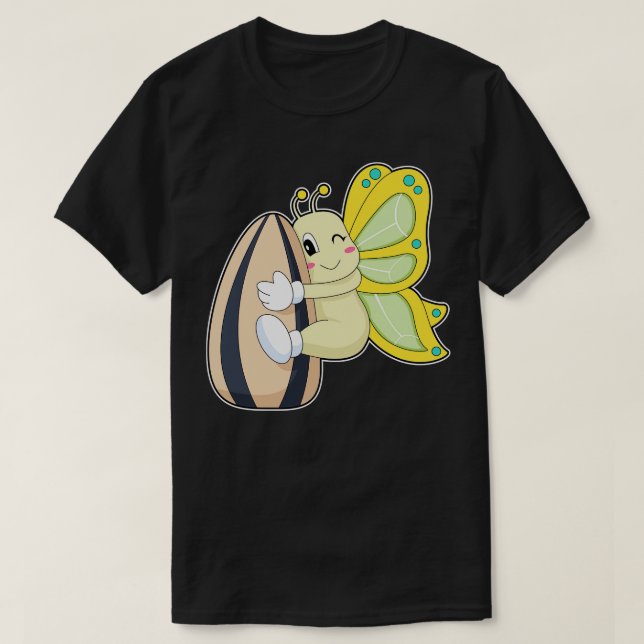 Camiseta Semilla de mariposa (Diseño del anverso)