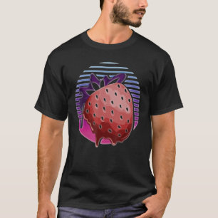 Camiseta Semilla de verano de sintetización de la ola roja