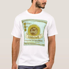 Camiseta Semillas de girasol