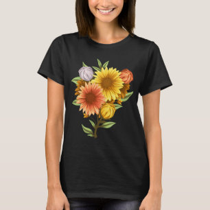 Camiseta semillas de girasol