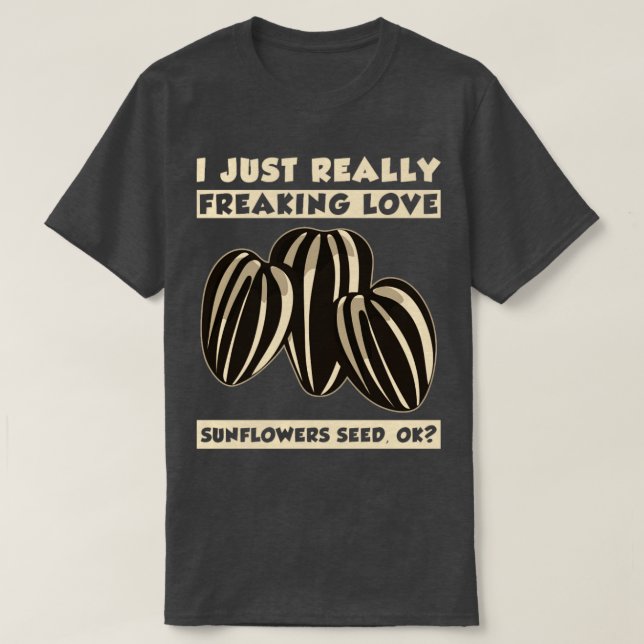 Camiseta Semillas de girasol 12 (Diseño del anverso)