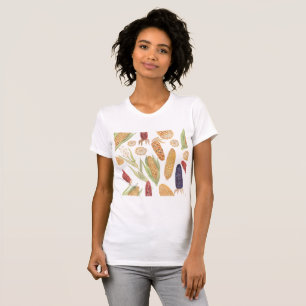 Camiseta Semillas de maíz y maíz