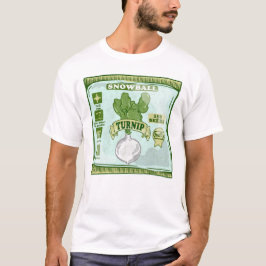 Camiseta Semillas de nabo cultivando verduras