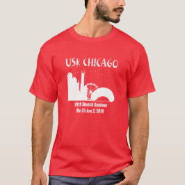 Camiseta Seminario de bocetos de Usk Chicago 2019