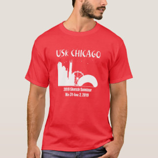 Camiseta Seminario de bocetos de Usk Chicago 2019
