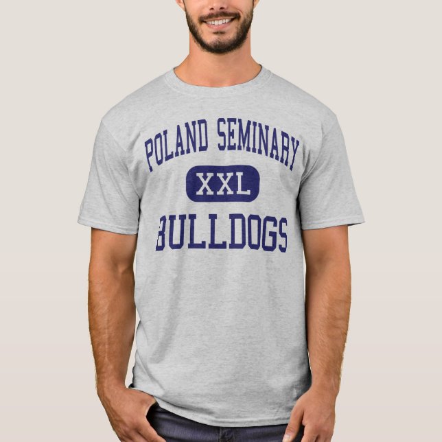 Camiseta Seminario de Polonia - bulldoges - alto - (Anverso)