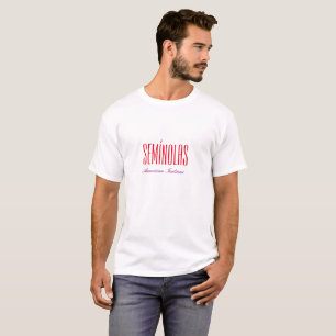 Camiseta Semínolas indios americanos tribu