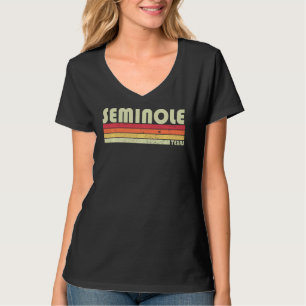 Camiseta Seminole Tx Texas Funny City Home Roots Retro 70