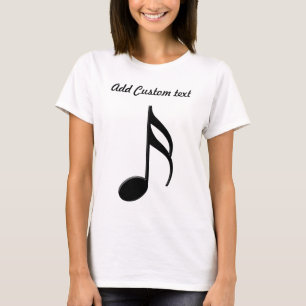Camiseta Semiquaver - símbolo de música de la décimosext