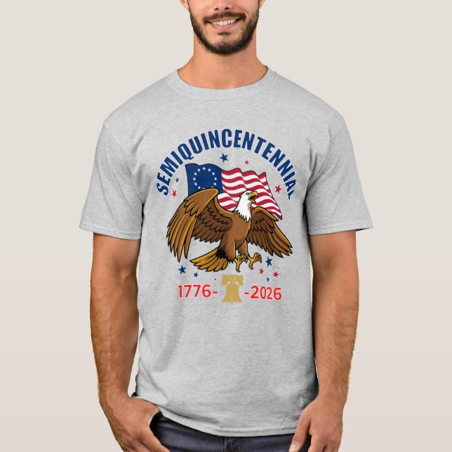 Camiseta Semiquincentennial Bald Eagle T-Shirt (Anverso)