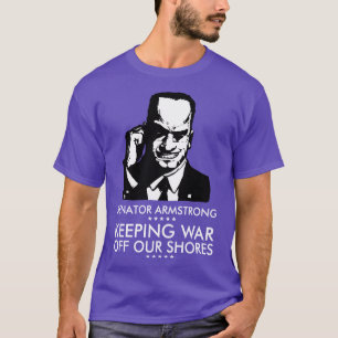 Camiseta Senador Armstrong Campaña Presidencial Engranaje M
