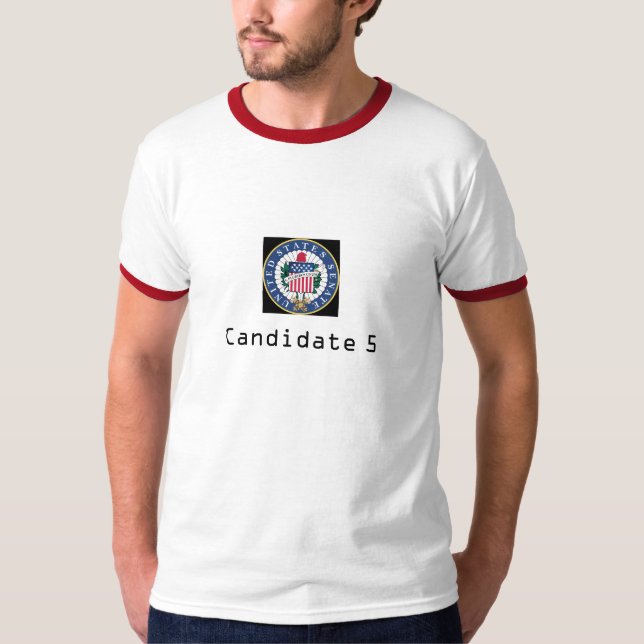 Camiseta Senador Candidate 5 (Anverso)