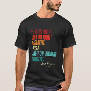 Camiseta Senador Cory Booker Esto no es un Mo de izquierda 