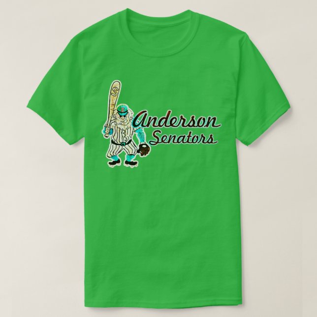 Camiseta Senadores Anderson Béisbol (Diseño del anverso)