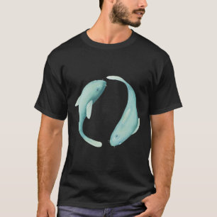Camiseta Señal astrológica de zodiaco de pez gemelo Pisces 