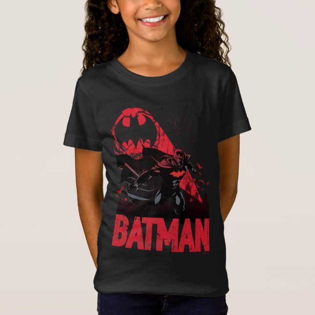 Camiseta Señal Batman Crimson Bat (Anverso)