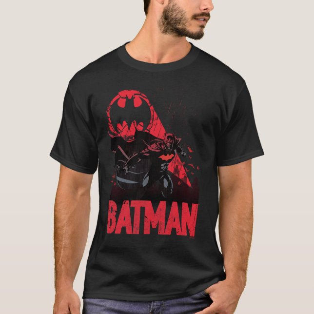 Camiseta Señal Batman Crimson Bat (Anverso)
