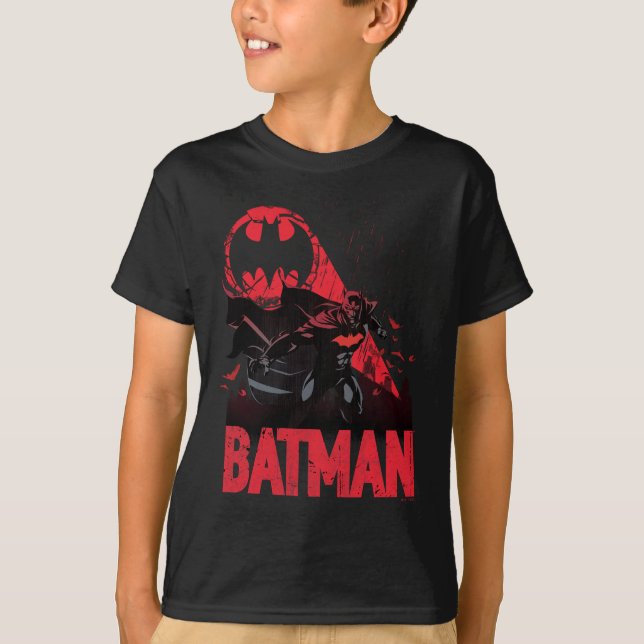 Camiseta Señal Batman Crimson Bat (Anverso)