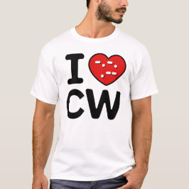 Camiseta Señal CW - Potencia de código Morse