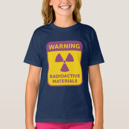 Camiseta Señal de advertencia de radiación T-Shirt