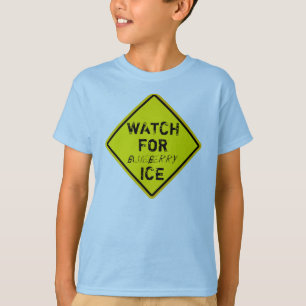 Camiseta Señal de advertencia de Watch for ICE