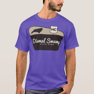 Camiseta Señal de bienvenida de Dismal Swamp State Park Nor
