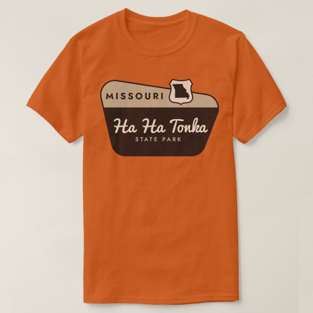 Camiseta Señal de bienvenida de Ja Ha Tonka State Park Miss (Diseño del anverso)