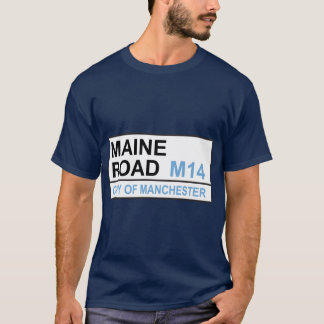 Camiseta Señal de calle del equipo de fútbol Manchester Cit