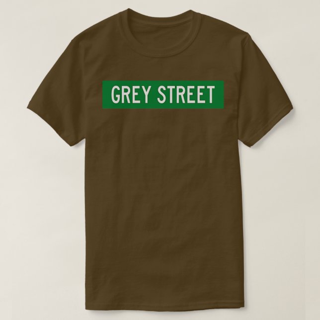 Camiseta Señal de calle Gray (Diseño del anverso)