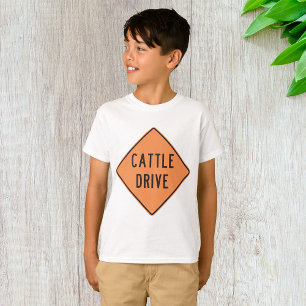 Camiseta Señal de camino de ganado