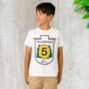 Camiseta Señal de carretera de Yellowhead
