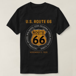 Camiseta señal de carretera Ruta 66