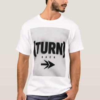 Camiseta Señal de Flecha de Retroceso - Sin Motivación para