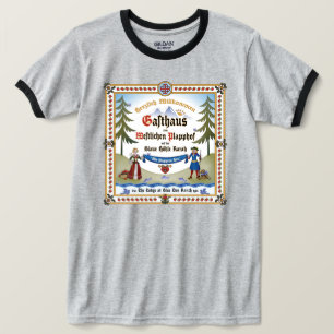 Camiseta Señal de impresión frontal ~ Lodge