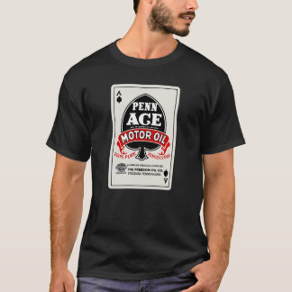 Camiseta Señal de la cosecha del aceite del motor del penn-