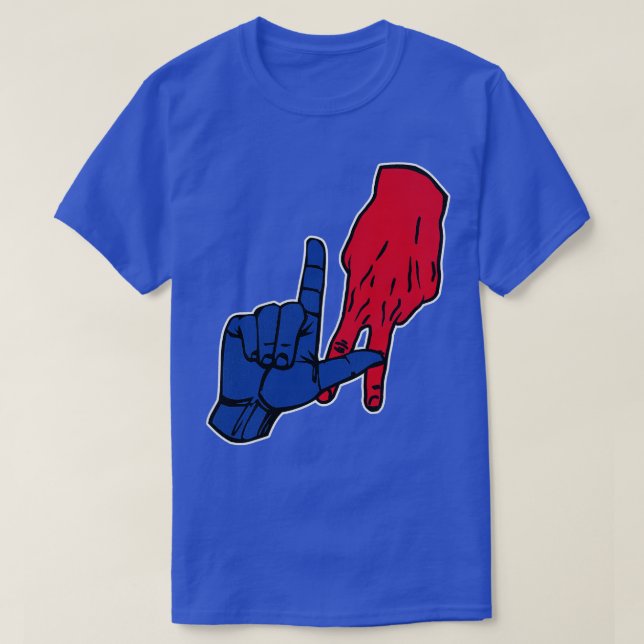 Camiseta Señal de la mano de CLIPPERS (Diseño del anverso)